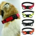 thumbnail image 1 of jiaroswwei Adjustable Double D Ring Reflective Nylon Pet Collar Belt for Medium Large Dog, 1 of 8