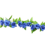 jiaroswwei Artificial Fake Silk Rose Flower Ivy Vine Hanging Garland Wedding DIY Home Decor