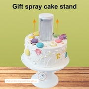 jiaroswwei Cake Stand Food Grade High Durability Plastic Wedding Cake Stand Dessert Pastry Display Accessory Birthday Gift