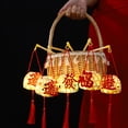 thumbnail image 1 of jiaroswwei DIY Chinese Traditional Hand-Made Lantern LED Light, Holiday Lantern Decoration, Bamboo Woven Festival Prop Scene Decor, 1 of 8