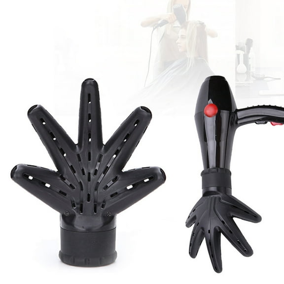 jiaroswwei Hand Shape Hair Dryer Diffuser Hand Shape High Temperature Resistance Plastic Styling Tools Hair Dryer Diffuser Attachment for Home