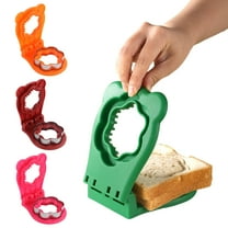 jiaroswwei Sandwich Cutter And Sealer, Flower Shaped Sandwich Maker, DIY Sandwich Shaping Tool for Cookies Pancakes