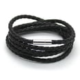 thumbnail image 1 of jiaroswwei Unisex Multilayer Interlaced Faux Leather Cuff Bangle Wristband Bracelet Jewelry, 1 of 7