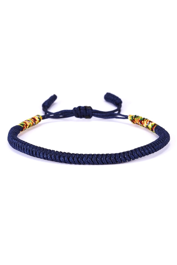Women Men Handmade Knot Braided Rope Bracelet Adjustable Lucky Bangle Jewelry
