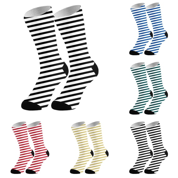 jiaxiM 5 Pairs Womens Socks Casual Calf Crew Socks Cotton Comfortable and Lightweight Socks