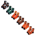 thumbnail image 1 of jiaxiM 6 Pairs Halloween Socks, Fuzzy Socks, Cozy Fall Mid‑Calf Socks, Soft Plush Fabric, Stretchy Cuff, Warm Loungewear Socks For Holiday Daily Indoor Use, 1 of 4