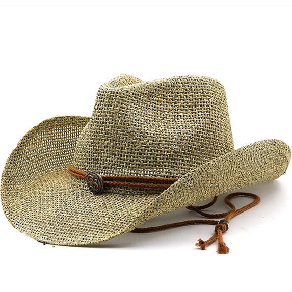 jiaxiM Beach Sun Straw Hats for Women Edge Design Straw Sun Hat for Casual Summer Beach Outfits