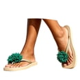 thumbnail image 1 of jiaxiM Black Flip Flops for Women Thong Sandals for Women Wide Quick Dry Summer House Slippers for Women Non- Orthopedic Sandals for Women Tpr Sole Women Shoes, 1 of 5