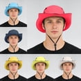 thumbnail image 1 of jiaxiM Brown Cowboy Hat Women Men Multicolor UPF 50+ Wide Brim Sun Hat Western Cowboy Style for Summer Hiking Beach Outdoor Sun Protection and Travel, 1 of 9