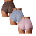 thumbnail image 1 of jiaxiM Butt Lifting Panties Women Padded Underwear for Women Booty Pads Butt Enhancer Lace Shapewear Panty 3 Packs, 1 of 5