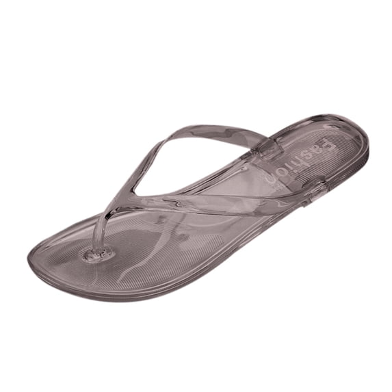 jiaxiM Comfy Flip Flops for Women Black Thong Sandals Quick Dry Shower Slippers Non- Platform Sandals Women Thick Sole Shower Shoes for College Dorm