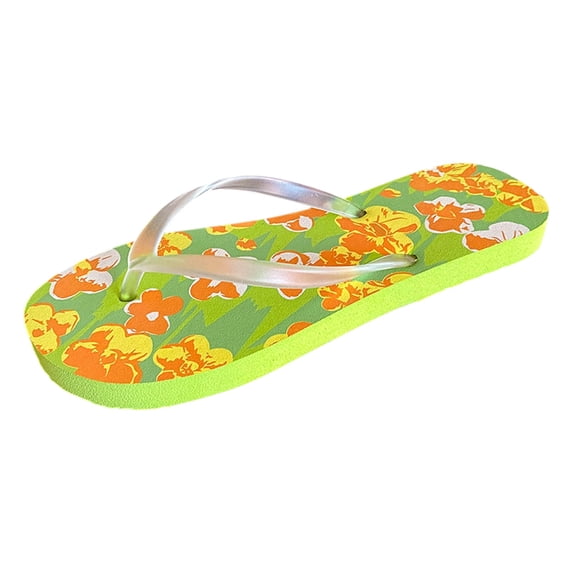jiaxiM Dressy Flip Flops for Women Thong Sandals Breathable Slippers for Women Outdoor Non- Sandals for Women Tpr Sole on Shoes Women