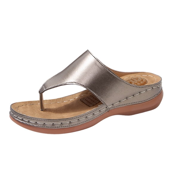 jiaxiM Flip Flops Women Thong Sandals for Women Dressy Comfortable Slippers with Arch Support for Women Non- Wedges Sandals for Women Thick Sole Women's Shoes
