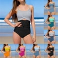 thumbnail image 1 of jiaxiM Girls Swimsuit Ruffle One Piece Wrap Tie Back Girl Bathing Suit Adjustable Wide Straps Ruffle Tropical Print Swimsuit Comfortable Girl Swimwear Swim Suit, 1 of 7