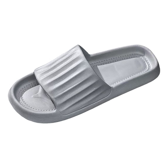 jiaxiM Men's Slippers Non Slides for Women Flexible Open Toe Rubber Sole Comfortable Walking Sandals for Women for Bathroom Indoor Outdoor Beach