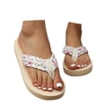 thumbnail image 1 of jiaxiM Orthopedic Flip Flops Women Thong Sandals for Women Wide Flexible Outdoor Slippers for Women Non- Sandals Women Tpr Sole Orthofeet Shoes for Women, 1 of 8