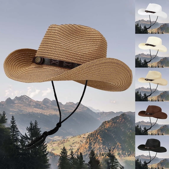 jiaxiM Packable Knit Fedora Hat Women Durable Panama Straw Sun Hat Summer Shade Hat for Outdoor Travel and Holiday Wear