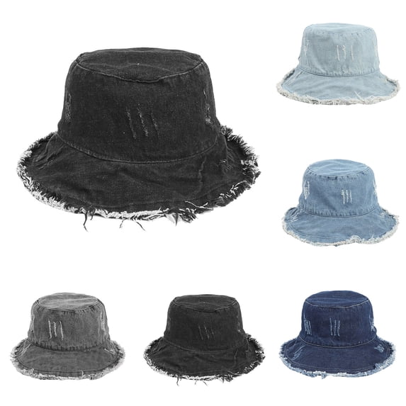 jiaxiM Packable Straw Bucket Hat for Women Cute Women's Fisherman Bucket Hat, Lightweight Beach Sun Cap for Outdoor Travel and Casual Daily Wear