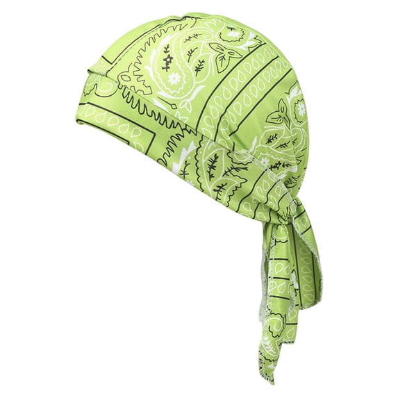 jiaxiM Paisley Cooling Headscarf Cap Men and Women Biker Head Wraps Quick-Drying Hats Sweat Wicking Beanie for Men and Women