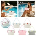 thumbnail image 1 of jiaxiM Popular Outdoor Waterproof Silicone Tote Bag,Floating Silicone Pool Beach Crossbody Tote, Reusable Travel Handbag, 1 of 7