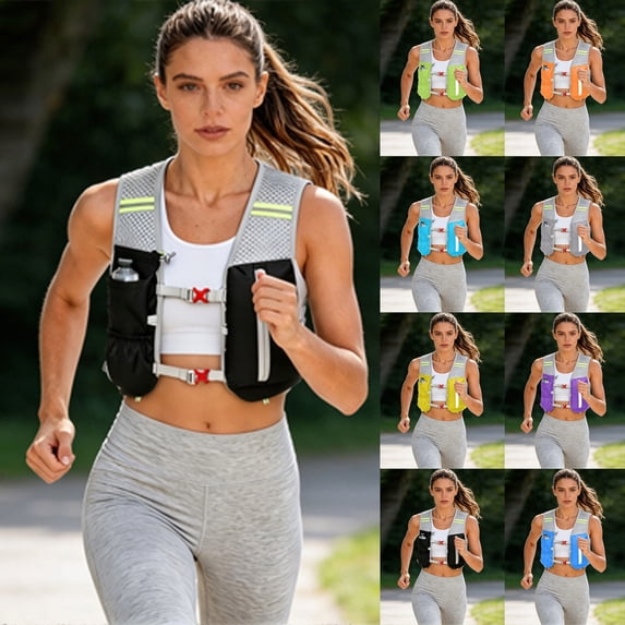 jiaxiM Running Hydration Vest for Men Women Water Backpack for Running 3L Running Hydration Pack for Trail Running Marathon Race Hiking