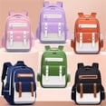thumbnail image 1 of jiaxiM School Backpack for Ages 5th 6th 8th 10th Cloud Pattern Weight Reducing Large Capacity Twin Shoulder Pack for Campus Learning, Day Trips, Outdoor Hikes, Weekend Outings, 1 of 4