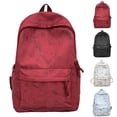 thumbnail image 1 of jiaxiM School Backpack for Ages 6th 7th 10th 12th Fashion Casual Commute Rucksack Adjustable Straps for Junior High Senior High Courses, Daily Travel, Urban Outdoor Activities, Weekend Outings, 1 of 9