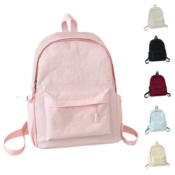 jiaxiM School Backpack for Ages 6th 7th 10th 12th Minimalist Fresh Style Lightweight Large Capacity Rucksack for Junior High, Senior High Daily Study, After School Activities