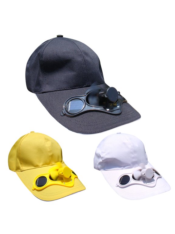 Solar Fan Hat with Mist Wide Brim Solar Fan for Men Women Solar Powered Fan Hat Fishing Hat Baseball Cap Sun Hats Women Waterproof Outdoor Hiking Camping Fishing