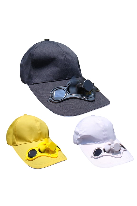 Solar Fan Hat with Mist Wide Brim Solar Fan for Men Women Solar Powered Fan Hat Fishing Hat Baseball Cap Sun Hats Women Waterproof Outdoor Hiking Camping Fishing