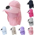thumbnail image 1 of jiaxiM Solar Powered Fan Hat Cooling Wide Brim Sun Hat with Solars Fan Solar Usb Dual Power Supply Fishing Hats for Women Sun Visors for Women Wide Brim for Outdoor Fishing, Hiking Gardening, 1 of 5