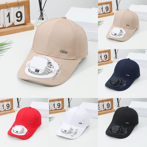 jiaxiM Solar Powered Fan Hat for Men Women Wide Brim Sun Hat with Fan Usb Solar Charging Fishing Hat for Men Sun Hats for Women Big Head Outdoor Fishing Beach Sun Hat