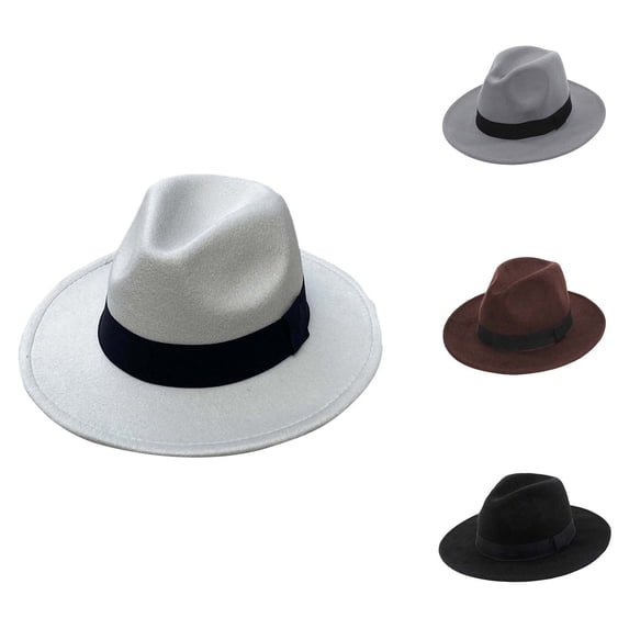 jiaxiM Straw Sun Cowboy Hat for Women and Men Ladies Western Denim Curved Brim Jazz Hat Classic English Style Lightweight for Casual Outdoors and Fashion Daily Wear