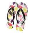 thumbnail image 1 of jiaxiM Women Flip Flops Black Thong Sandals Cushioned Women Slippers Non- Orthopedic Sandals for Women Thick Sole Orthofeet Shoes for Women, 1 of 5