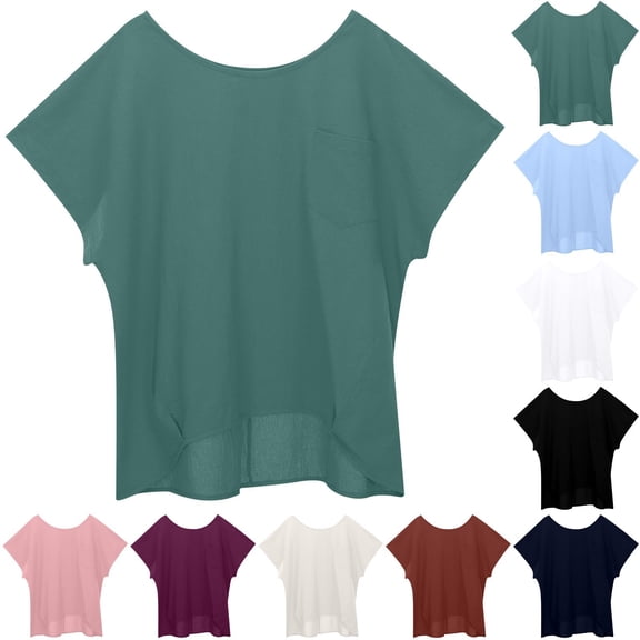 jiaxiM Women Summer Tops Plain Plain Tshirts for Women Casual Short Sleeve Trendy Basic Tee Oversized Tshirts for Women Office Casual Date Everyday Wear,Beige