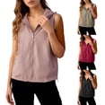 thumbnail image 1 of jiaxiM Women's Zip Up Vest with Pocekts Lightweight Softshell Sleeveless Jacket Hiking Travel Golf Running Vests for Women, 1 of 5