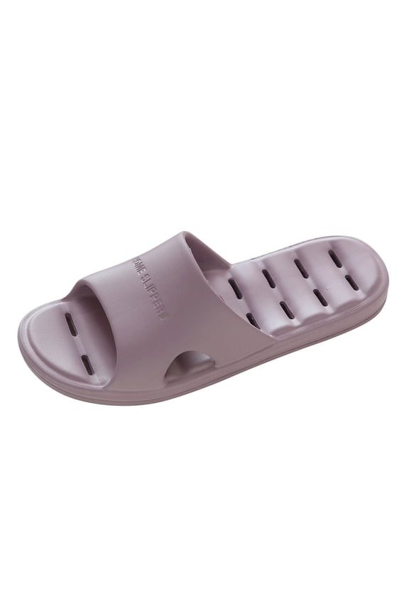 Sleepers Womens Slippers Non Cloudies Slides for Women Cute Open Toe Rubber Sole Sandals Women Dressy Beach Casual Wear