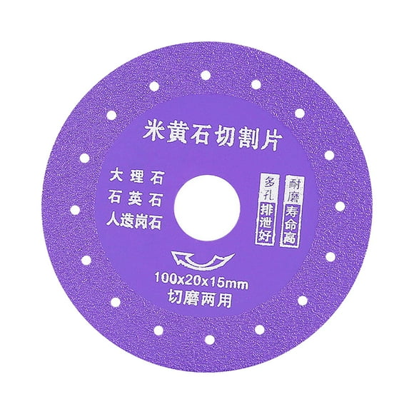 jicheng 10cm Ceramic Marble Cutting Grinding Disc for Porcelain Stone Marble Granite
