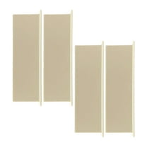 jicheng 4 Pieces Dryer Air Exhaust Vent Cover Panel Dustproof Dryer Vent Cover Flaps Beige