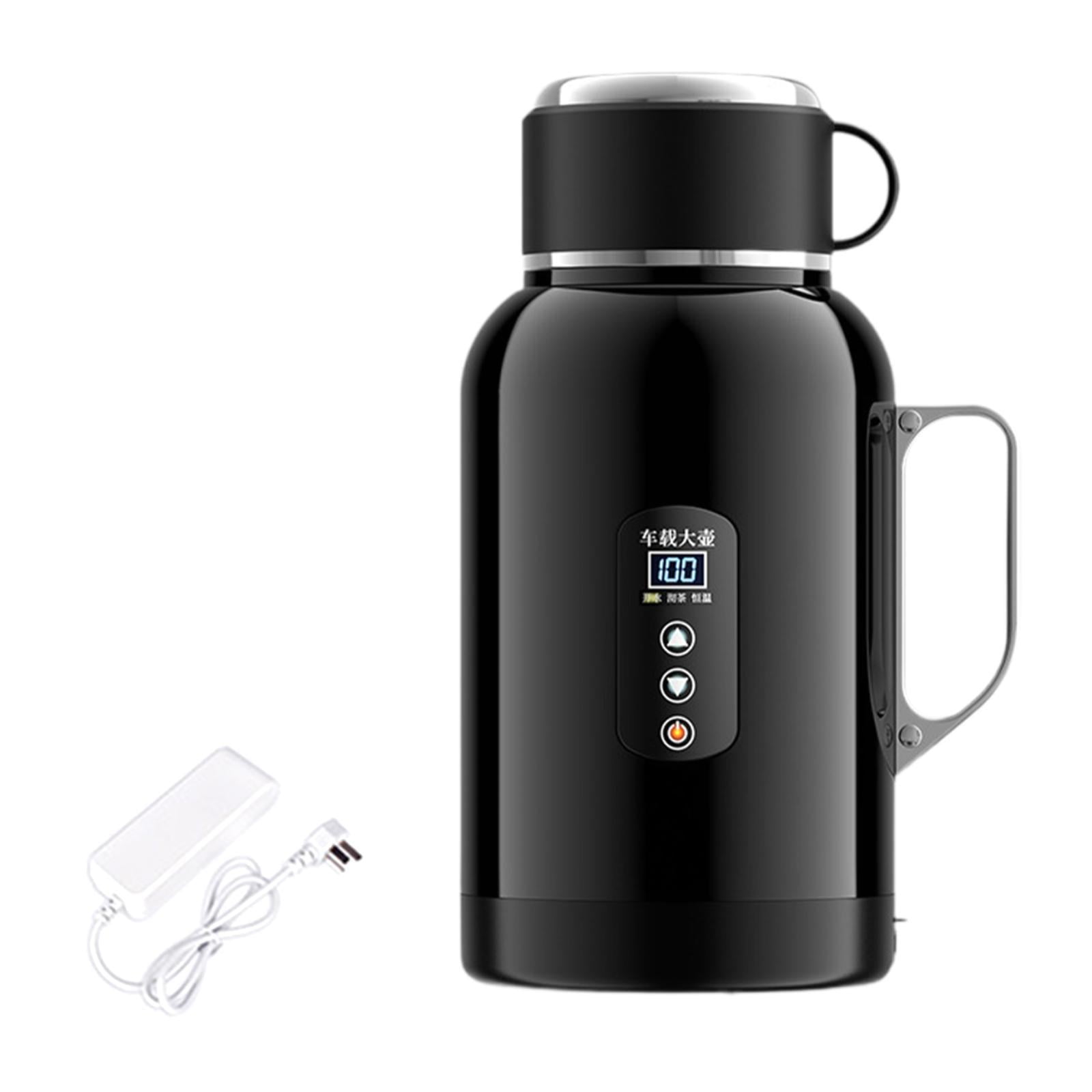 jicheng Car Electric Kettle 12/24V Heated Travel Mug Hot Water Vehicles