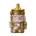 thumbnail image 1 of jicheng Christmas Nutcracker Money Box Cute Sculpture for Decoration Table Festive white gold, 1 of 9