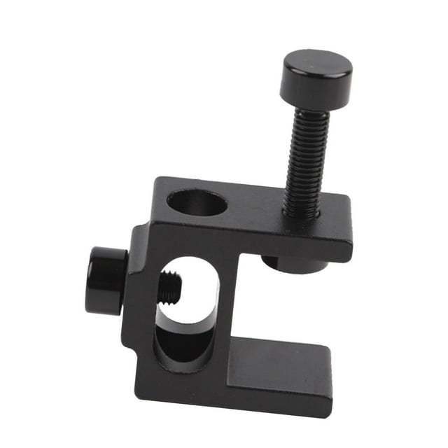 jicheng Deck Clamp Backyard for Railings Posts Bannister Adjustable Porch Rails Clamp black