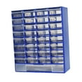thumbnail image 1 of jicheng Drawer Storage Cabinet Organizer Nuts Screws Small Items Garage Organization Blue, 1 of 9