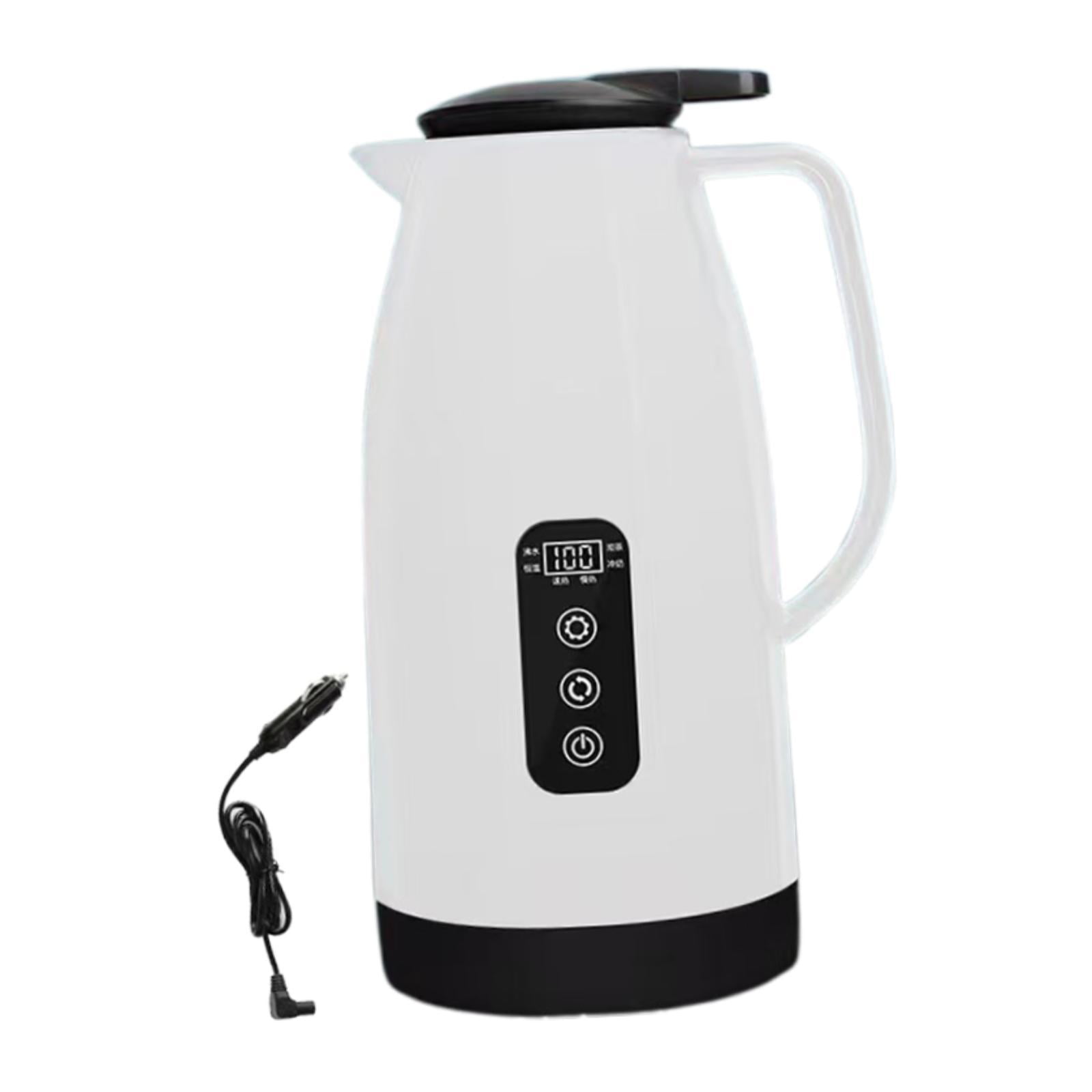 jicheng Electric Car Kettle 12V 24V Multifunctional 304 Stainless Steel