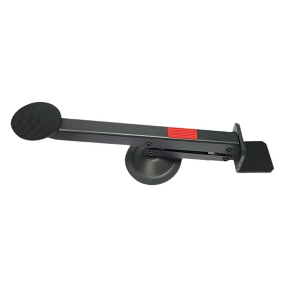 jicheng Foot-Operated Wooden Door Lifter Tool, 33cm Long, Versatile And Carbon Steel Construction, Rotating Door Lifting Tool for Drywall Black