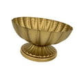 thumbnail image 1 of jicheng French Urn Planter Basin Flower Planter for Dining Table Bedroom Living Room 18cm Deep Gold, 1 of 9