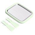 thumbnail image 1 of jicheng Mini Ice Cream Plate Maker Yoghurt Plate for Buffet Families Holidays green, 1 of 9