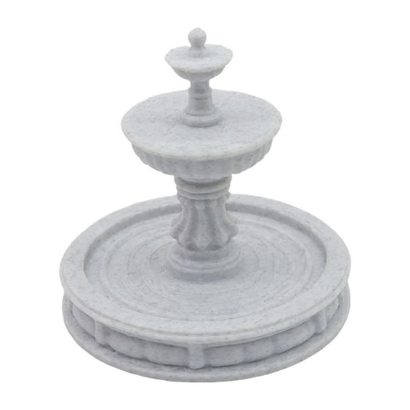 jicheng Miniature Decorative Fountain Accessory Indoors Outdoors Landscape Adornment