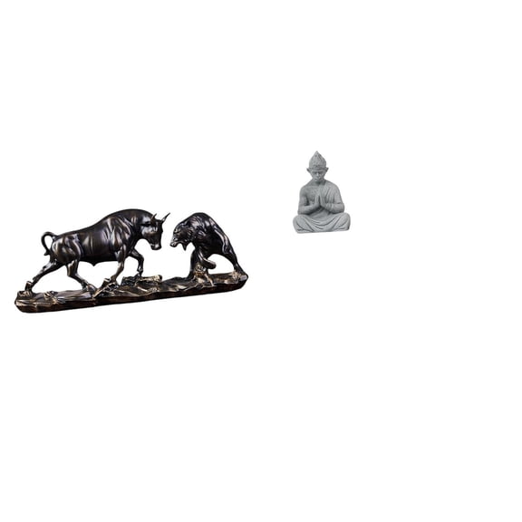 jicheng Modern Feng Shui Animal Sculpture Collection Featuring Bull Bear Cow and Monkey Buddha Sun Wukong Figurines for Desk Hotel Patio Gifts