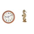 thumbnail image 1 of jicheng Singing Bird Wall Clock Tabletop Sculpture Resin Figurine Decorative Gift Ornament Gold Color Statue for Office Cabinet Bedroom Living Room Fireplace Bird Clocks Wall Clocks Hanging, 1 of 8